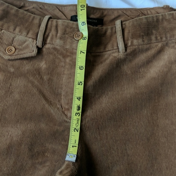 BCBGMaxazria corduroy capri pants sz 10 - Picture 6 of 7